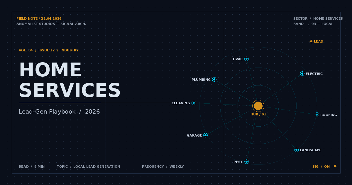 Social Media for Home Service Businesses: The Lead-Gen Playbook
